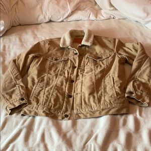 Levi’s medium Corduroy Sherpa Trucker Jacket